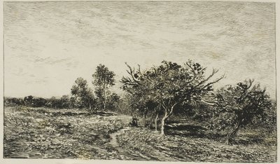 Omenapuut Auversissa tekijältä Charles Francois Daubigny
