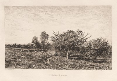 Omenapuut Auversissa Omenapuut Auversissa, 1877. tekijältä Charles Francois Daubigny