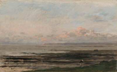 Ebb Tiden ranta Ranta Ebb Tiden alueella tekijältä Charles Francois Daubigny