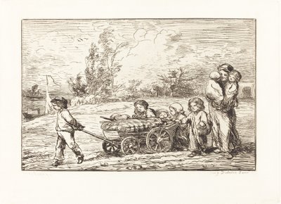 Nousu Bottinille tekijältä Charles Francois Daubigny