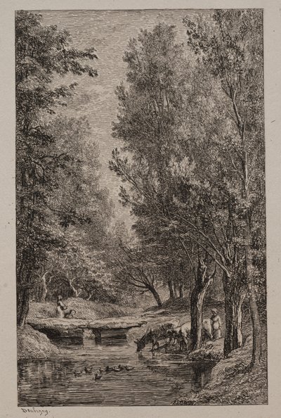 Brook Val Mondoisissa tekijältä Charles Francois Daubigny