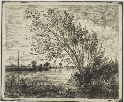 Leppäryhmy tekijältä Charles Francois Daubigny