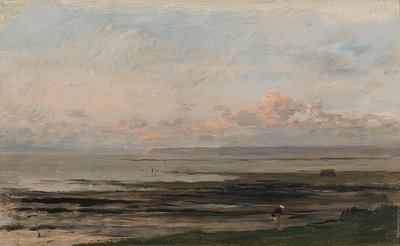 Meri laskuveden aikaan tekijältä Charles Francois Daubigny