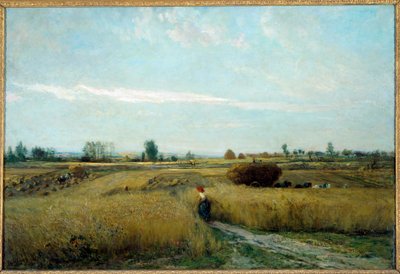 Charles Francois Daubignyn sadonkorjuumaalaus tekijältä Charles Francois Daubigny