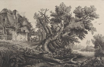 Lehti, 1838. tekijältä Charles Francois Daubigny