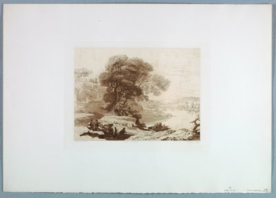 Maisema (Claude Lorrainin mukaan) tekijältä Charles Francois Daubigny