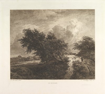 Pensas, 1855. tekijältä Charles Francois Daubigny