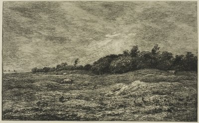 Pre des Graves Villervillessä (Calvados) tekijältä Charles Francois Daubigny