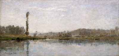 "Morning on the Oise, Auvers", 1837-1878 tekijältä Charles Francois Daubigny
