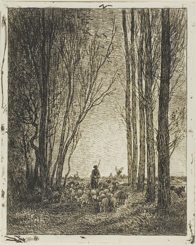 Parven paluu tekijältä Charles Francois Daubigny