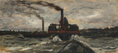 Jokivene, noin 1860 tekijältä Charles Francois Daubigny