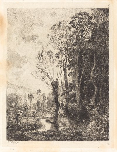 Satyr (Satyr) tekijältä Charles Francois Daubigny