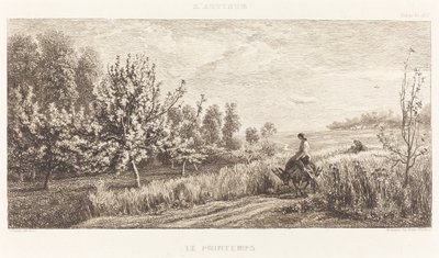 Kevät tekijältä Charles Francois Daubigny
