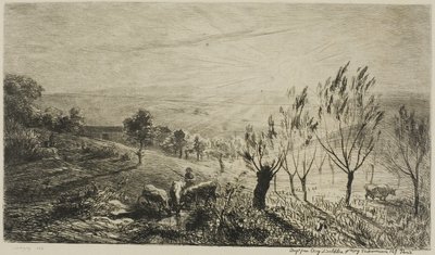 Auringonnousu tekijältä Charles Francois Daubigny