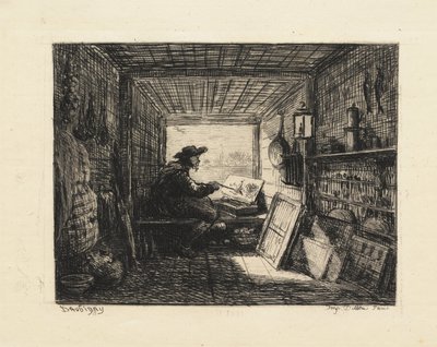 Venestudio tekijältä Charles Francois Daubigny