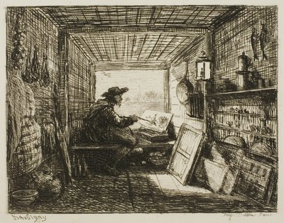 Venestudio, The Boat Tripistä tekijältä Charles Francois Daubigny