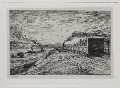 Venematka: Lähtö (paluu) tekijältä Charles Francois Daubigny
