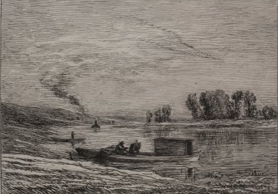 Vene Conflansissa tekijältä Charles Francois Daubigny