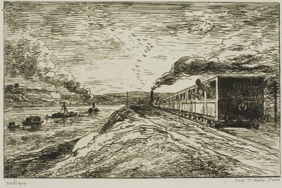 Lähtö (paluu) tekijältä Charles Francois Daubigny