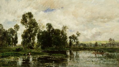 Lammen reuna tekijältä Charles Francois Daubigny
