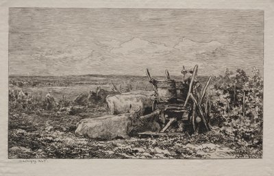 La Verema del Raïm tekijältä Charles Francois Daubigny