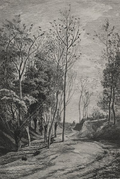 The Little Brids, 1850. tekijältä Charles Francois Daubigny