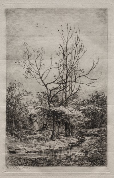 Orchard tekijältä Charles Francois Daubigny