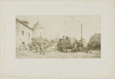 Niittokone tekijältä Charles Francois Daubigny