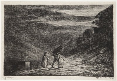 Majoituspaikan etsiminen tekijältä Charles Francois Daubigny