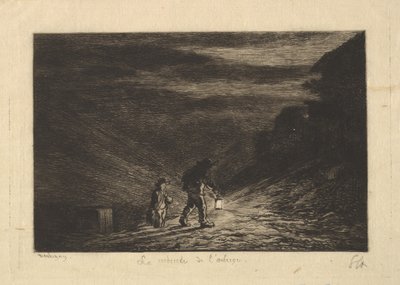 Etsi majataloa, 1861. tekijältä Charles Francois Daubigny