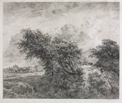 The Thicket, 1855. tekijältä Charles Francois Daubigny