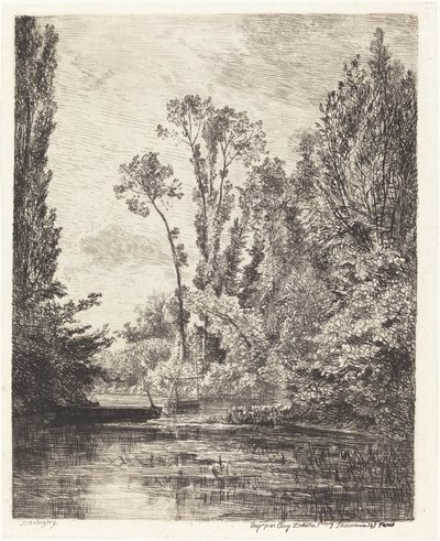 Neitsytsaaret Bezonsissa tekijältä Charles Francois Daubigny