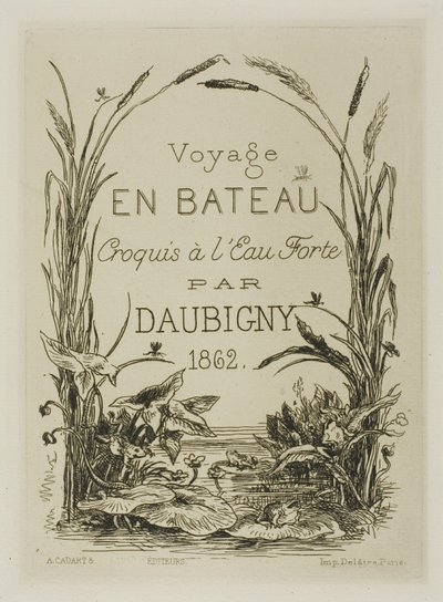 Albumin etusivu tekijältä Charles Francois Daubigny