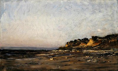 Villerville, Normandia tekijältä Charles Francois Daubigny