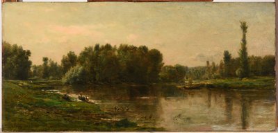 Oise-joen rannat tekijältä Charles Francois Daubigny