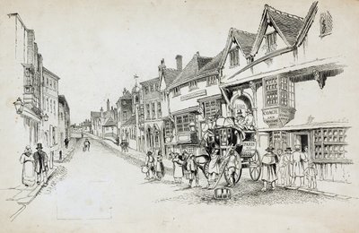 High Street, Canterbury, Kent tekijältä Charles George Harper