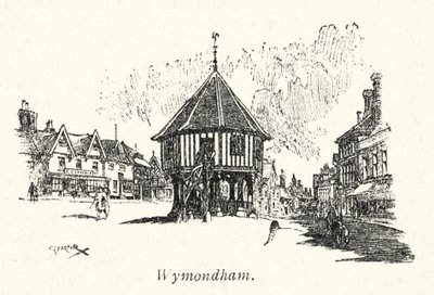 Wymondham (litografia) tekijältä Charles George Harper