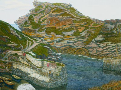 Boscastlen satama tekijältä Charles Ginner