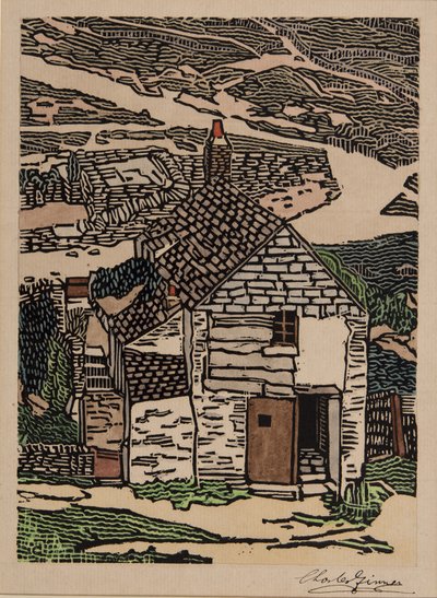 Cornish -mökki tekijältä Charles Ginner