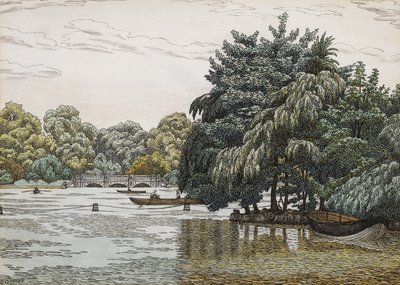 Serpentine, Hyde Park tekijältä Charles Ginner