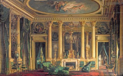 Salonki Monsieur Basile Parentin hotellissa, Place Vendome, Pariisi, 1866 tekijältä Charles Giraud