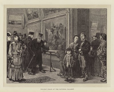 Kansallisgallerian lomalaiset tekijältä Charles Green