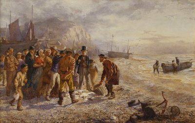 Huutokauppa, 1864 tekijältä Charles Green