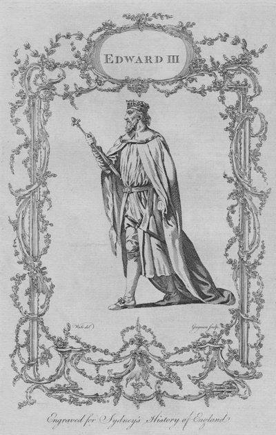 Edward III, 1773. tekijältä Charles Grignion