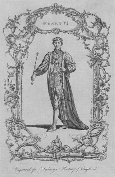 Henrik VI, 1773 tekijältä Charles Grignion