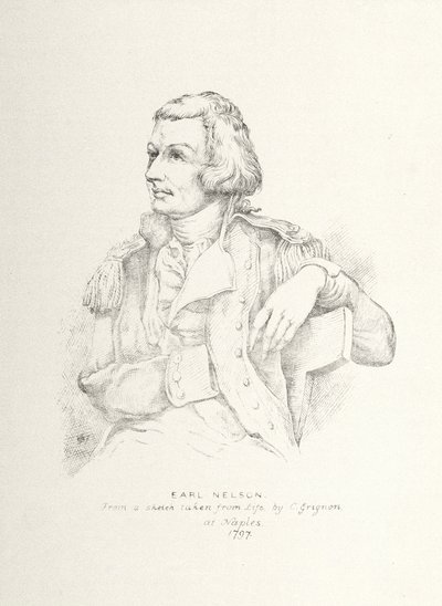 Horatio Nelson (1758-1805) (etsaus) tekijältä Charles Grignion