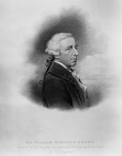 Sir William Hamilton, kaiverrus William Thomas Fry, 1817 tekijältä Charles Grignion
