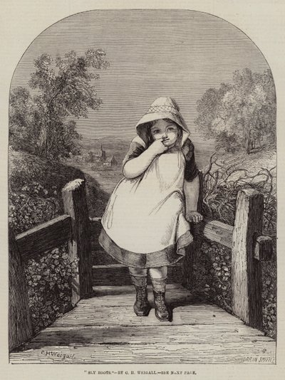 Sly Boots -kaiverrus tekijältä Charles Harvey Weigall