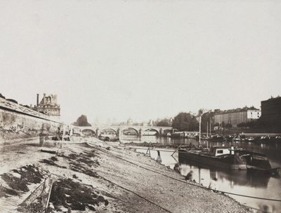 Näkymä Pont de la Concordelta, 1852. tekijältä Charles Henri Plaut