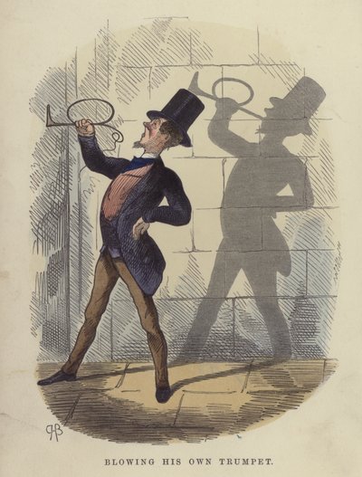 Puhaltaa omaa trumpettiaan tekijältä Charles Henry Bennett